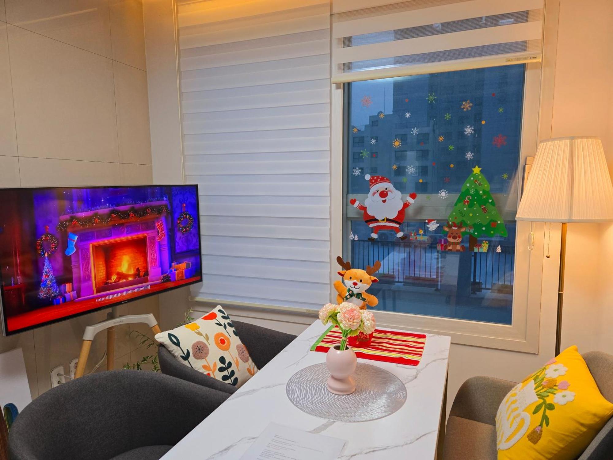 Gamseong House #Gimpo Airport 10 Min #Hwagok Station #Netflix #Beamprojet #Niceview Seul Quarto foto